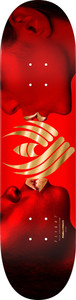 Powell Team Kiss Red/gold Flight Deck 8.0 - Skateboard Deck