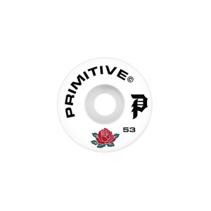 Primitive New Rose 51mm 101a (set Of 4) - Skateboard Wheels