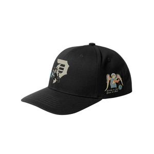 Primitive Savior Snapback Hat Black - Skateboard Hat
