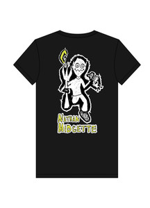 Skeleton Nathan Midgette Black Ss M - Skateboard Tshirt