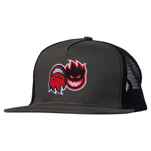 Spitfire Eternal Fill Snapbback Hat Black/charcoal - Skateboard Hat