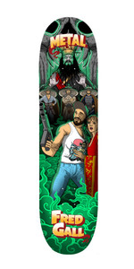 Metal Fred Gall Big Trouble Deck 8.50 - Skateboard Deck