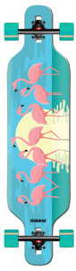 Madrid Flamingos Top Mount Longboard Complete 9.62 X 40.00 - Complete Skateboard