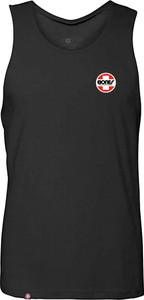 Bones Og Swiss Circle Black Tank Top L - Skateboard Tshirt