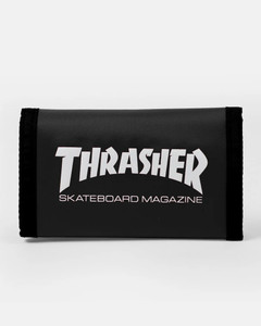 Thrasher Skate Mag Velcro Wallet Black