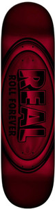 Real Team Dbx Oval Red Foil Deck 8.38 - Skateboard Deck