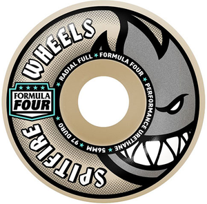 Spitfire Formula Four Radial Full 58mm 97d (set Of 4) - Skateboard Wheels