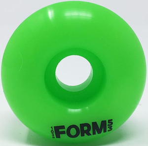 Form Neon Green 53mm 103a  (set Of 4) - Skateboard Wheels
