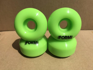 Form Lime Green 52mm 103a (set Of 4) - Skateboard Wheels