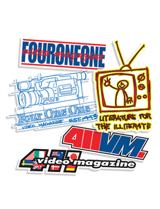 411 - Logos 5/pack Assorted Decals Assorted