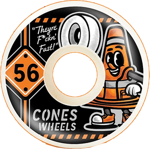 Cones - Banner Conical 56mm 99a - Skateboard Wheels (Set Of Four) Cones - Banner Conical 56mm 99a - Skateboard Wheels (Set Of Four)