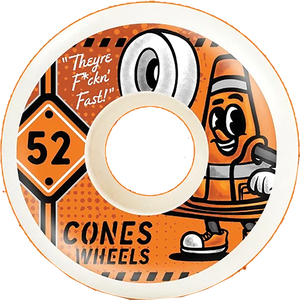 Cones - Banner Conical 52mm 99a - Skateboard Wheels (Set Of Four) Cones - Banner Conical 52mm 99a - Skateboard Wheels (Set Of Four)