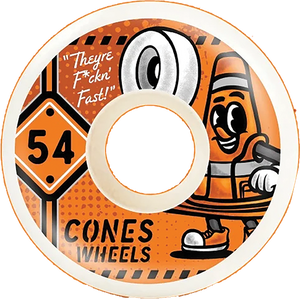 Cones - Banner Conical 54mm 99a - Skateboard Wheels (Set Of Four) Cones - Banner Conical 54mm 99a - Skateboard Wheels (Set Of Four)