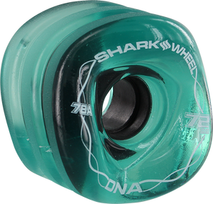 Shark Wheels - Dna 72mm 78a Trans.emerald - Skateboard Wheels (Set Of Four)