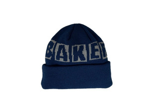 Baker Brand Logo Beanie Navy - Skateboard Beanie