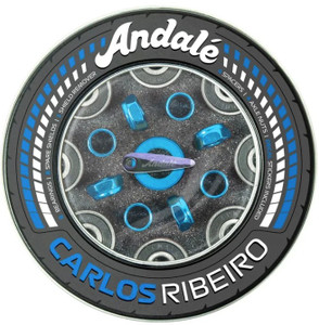Andale Carlos Ribeiro Pro Rated Bearings Single Set - Skateboard Bearings