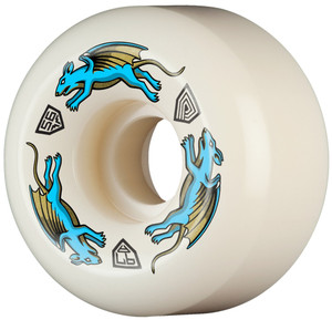 Powell Dragon Formula Blue Nano Rats Av6 56mm X 36mm 97a (set Of 4) - Skateboard Wheels