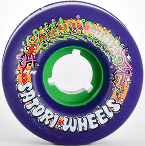 Satori Lil Nugz Purple 54mm 78a (set Of 4) - Skateboard Wheels