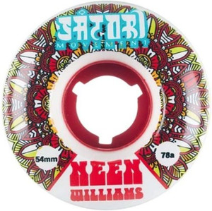 Satori Neen Williams Native Cruiser 54mm 78a (set Of 4) - Skateboard Wheels