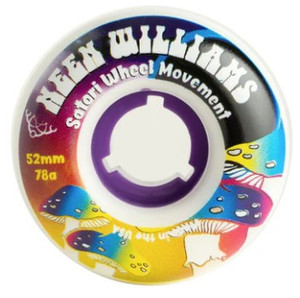 Satori Neen Williams Mushroom Cruiser 52mm 78a (set Of 4) - Skateboard Wheels