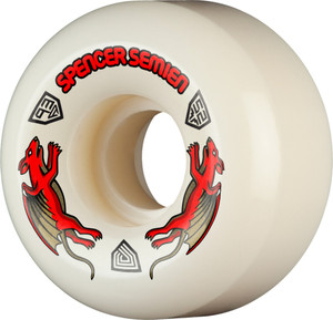 Powell Dragon Formula Red Spencer Semien Nano Rats Red Av5 52mm X 30mm 93a (set Of 4) - Skateboard Wheels