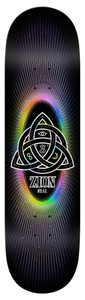 Real Zion Power Of 3's Easyrider Deck 8.50 - Skateboard Deck