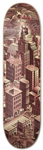 Coda Tony Farmer Land Series Deck 8.75 - Skateboard Deck