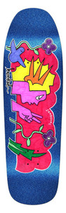 Krooked Sandoval Peace Sign Shaped Deck 9.81 - Skateboard Deck