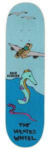 The Heated Wheel Eniz Fazliov Sea Breeze Deck 8.25 - Skateboard Deck