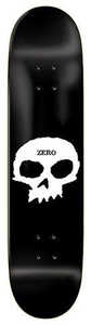 Zero Team Single Skull Deck 7.50 - Skateboard Deck