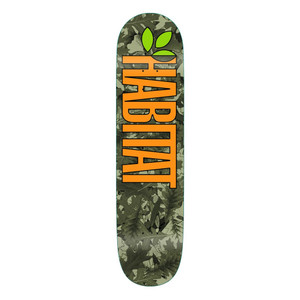 Habitat Team Oak Gamma Green Deck 8.25 - Skateboard Deck