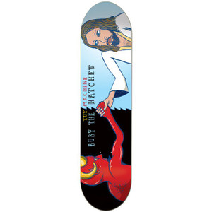 Toy Machine Team Bury The Hatchet Twin Tail Deck 9.0 - Skateboard Deck
