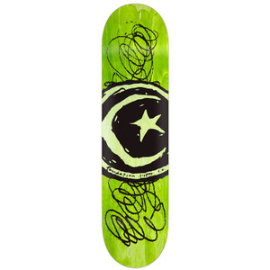 Foundation Team Star & Moon Scribble Deck 7.75 - Skateboard Deck