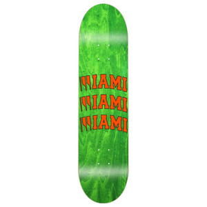 Edglrd Team Miami Green Deck 8.00 - Skateboard Deck