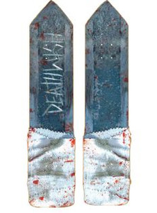Deathwish Team Shank Cruiser Shaped Deck 7.25 - Skateboard Deck