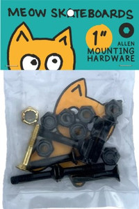 Meow Hardware Allen 1 1/4" - Skateboard Hardware