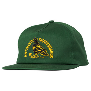 Anti-hero Clubhouse Snapback Hat Green - Skateboard Hats