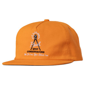Real Spot Conservators Snapback Hat Orange - Skateboard Hats