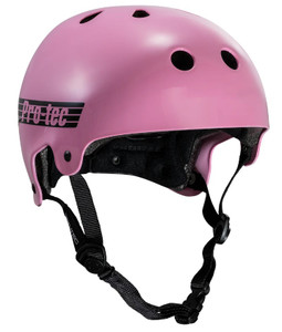 Pro Tec Old School Skate Helmet Gloss Pink M - Skateboard Helmet