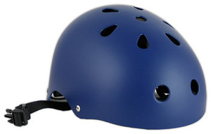 Industrial Helmet Flat Blue M - Skateboard Helmet