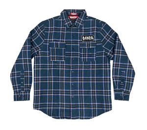 Baker Crust Flannel Jacket Blue M