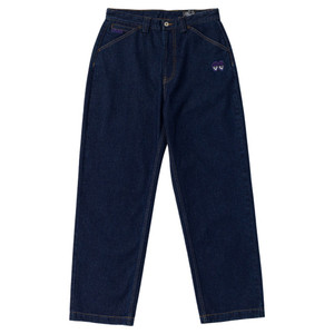 Krooked Eyes Denim Twill Dark Rinse Pants 36 - Skateboard Pants