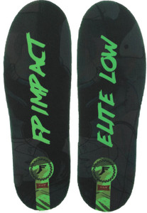 Footprint Kingfoam Elite Black Camo/green Thin 3mm Toe/5mm Heel Insoles Large (8.5-14.5)