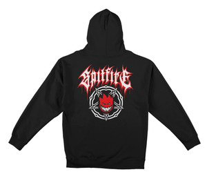 Spitfire Pentagram Drip Black Hd/zip L - Skateboard Sweatshirt