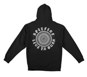 Spitfire Web Classic Black Hd/swt L - Skateboard Sweatshirt