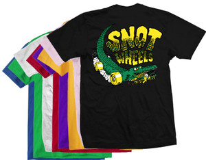 Snot Swampy Gator Assorted Colors Ss L - Skateboard Tshirt
