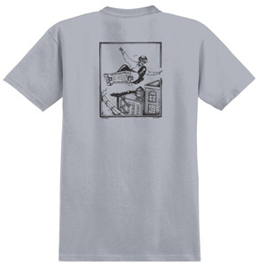 Anti-hero Phelps By Lance Ringspun Asphalt/black Ss Xl - Skateboard Tshirt