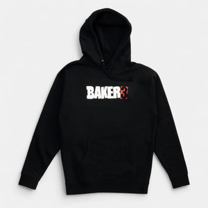 Baker Baker 3 Black Hd/swt L - Skateboard Sweatshirt