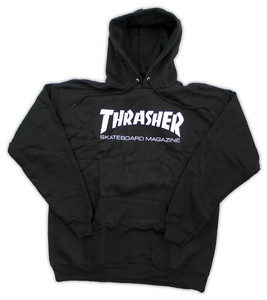 Thrasher Skate Mag Black Hd/swt Xxl - Skateboard Sweatshirt