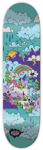 Meow Team Dream Deck 7.50 X 30.25 - Skateboard Deck